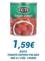 Oferta de Exito - Tomate Entero Pelado por 1,59€ en Dialsur Cash & Carry