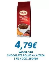 Oferta de Valor - Cao Chocolate Polvo A La Taza por 4,79€ en Dialsur Cash & Carry