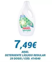 Oferta de Ariel - Detergente Líquido Regular por 7,49€ en Dialsur Cash & Carry