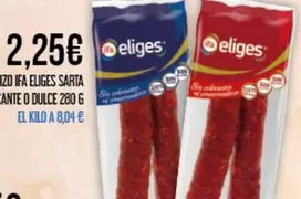 Oferta de Eliges - Ifa Eliges Sarta por 2,25€ en Claudio