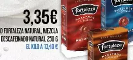 Oferta de Fortaleza - O  Natural, Mezcla Descafeinado Natural por 3,35€ en Claudio