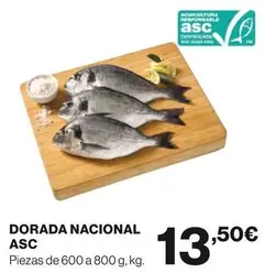 Oferta de Dorada Nacional por 13,5€ en El Corte Inglés