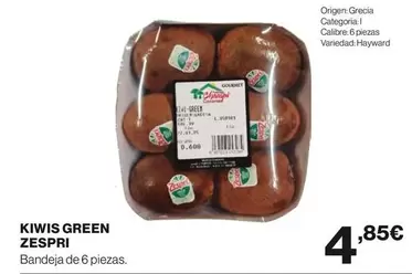 Oferta de Zespri - Kiwis Green por 4,85€ en El Corte Inglés