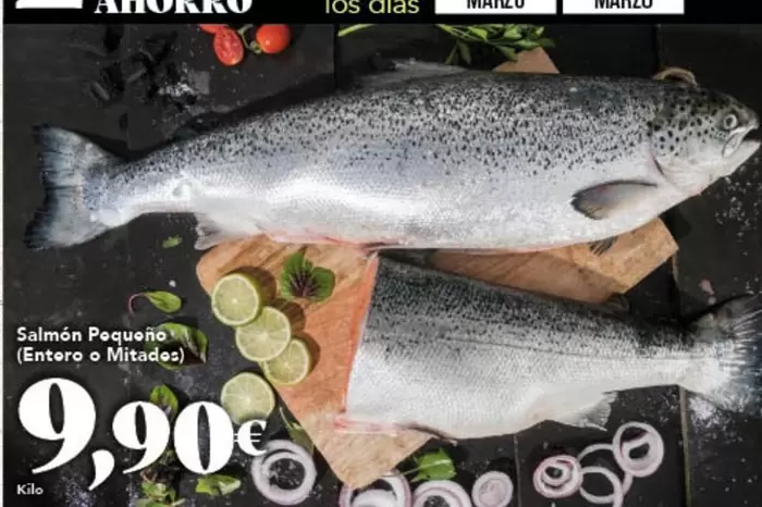 Oferta de Salmón Pequeño por 9,9€ en Gadis