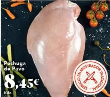 Oferta de Pechuga Do Pavo por 8,45€ en Gadis