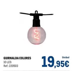 Oferta de Guirnalda Colores por 19,95€ en Makro