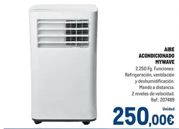 Oferta de Mywave - Aire Acondicionado por 250€ en Makro