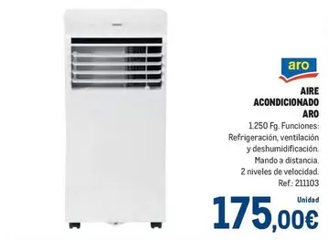 Oferta de Aro - Aire Acondicionado por 175€ en Makro