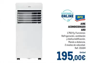 Oferta de Aro - Aire Acondicionado por 195€ en Makro