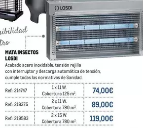 Oferta de Losdi - Mata Insectos por 79€ en Makro