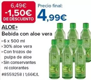 Oferta de Bebida Con Aloe Vera por 4,99€ en Costco