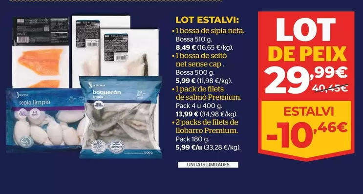 Oferta de Eroski - Lote De Cerdo Relo Ultra por 29,99€ en La Sirena