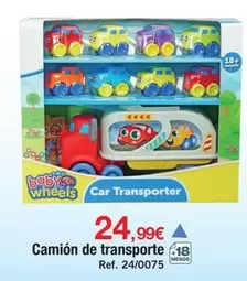 Oferta de Baby Wheels - Camión De Transporte por 24,99€ en DRIM