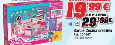 Oferta de Barbie - Cocina Creativa por 19,99€ en DRIM