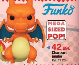 Oferta de Funko - Charizard Jumbo por 42,99€ en DRIM