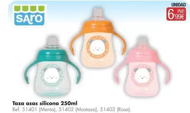 Oferta de Taza Asas Silicona 250 Ml por 6,99€ en DRIM