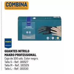 Oferta de Makro Professional - Guantes Nitrilo en Makro