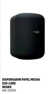 Oferta de Losdi - Dispensador Papel Mecha Eco Luxe Negro en Makro