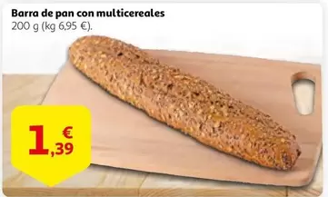 Oferta de Barra De Pan Con Multicereales por 1,39€ en Alcampo