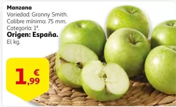 Oferta de Manzana por 1,99€ en Alcampo