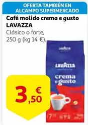 Oferta de Alcampo - Café Molido Crema E Gusto por 3,5€ en Alcampo