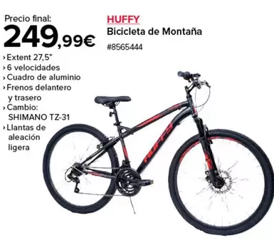 Oferta de Shimano - Bicicleta De Montana por 249,99€ en Costco