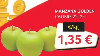 Oferta de Manzana Golden por 1,35€ en Gros Mercat