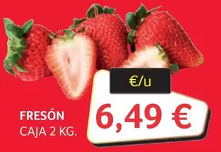 Oferta de Fresón por 6,49€ en Gros Mercat