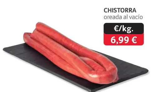 Oferta de Chistorra por 6,99€ en Gros Mercat