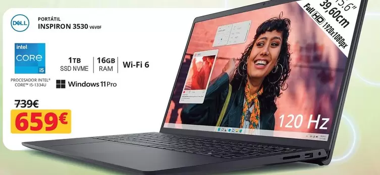 Oferta de Whirlpool - Inspiron 3550wave por 659€ en Dynos Informática