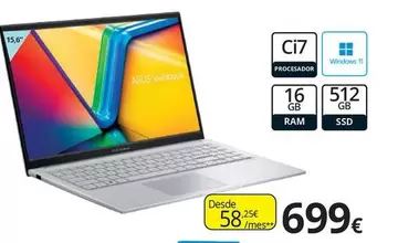 Oferta de Asus - Procesador por 699€ en Ecomputer