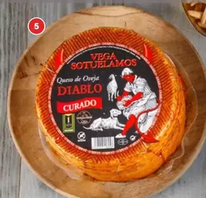Oferta de Vega - Queso De Oveja Diablo Curado por 2,69€ en Supermercados Plaza