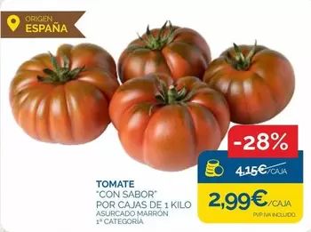 Oferta de Origen - Tomate por 2,99€ en Supermercados La Despensa