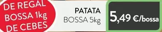 Oferta de Regal - Patata por 5,49€ en Plusfresc