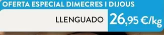 Oferta de LLEnguado por 26,95€ en Plusfresc