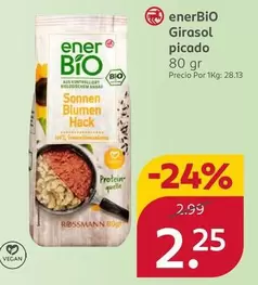 Oferta de Bio - Girasol Picado por 2,25€ en Rossmann