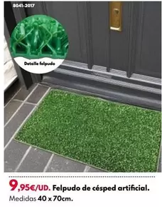 Oferta de Felpudo De Cesped Artificial por 9,95€ en BricoCentro