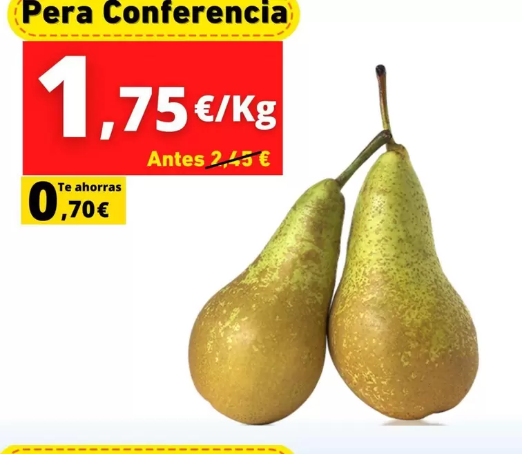 Oferta de Pera Conferencia por 1,75€ en Supermercados Tu Alteza
