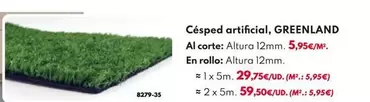 Oferta de Cêped Artificial, Greenland por 5,95€ en BricoCentro