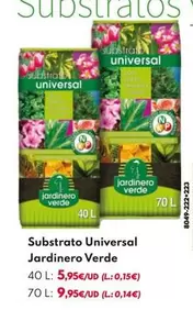 Oferta de Flower - Substrato Universal Jardinero Verde por 5,95€ en BricoCentro