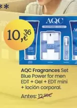 Oferta de Blue - Fragrances Set Blue Power For Men Edt + Gel + Edt Mini + Loción Corporal por 10,36€ en Clarel