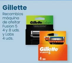 Oferta de Gillette - Recambios Maquina De Afeitar Fusion 5 en Clarel