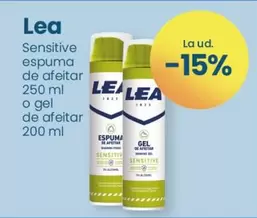 Oferta de LeA - Sensitive Espuma De Afeitar O Gel De Afeitar en Clarel