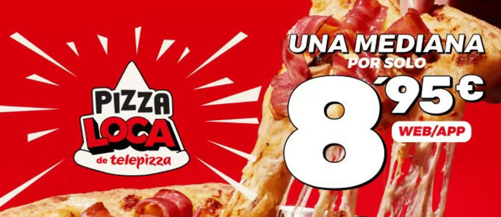 Oferta de Solo - Pizza por 8,95€ en Telepizza