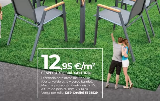 Oferta de Solar - césped artificial en BigMat