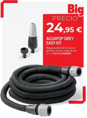 Oferta de Acuapop Grey Easy Kit por 24,95€ en BigMat