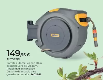 Oferta de Autoreel por 149,95€ en BigMat