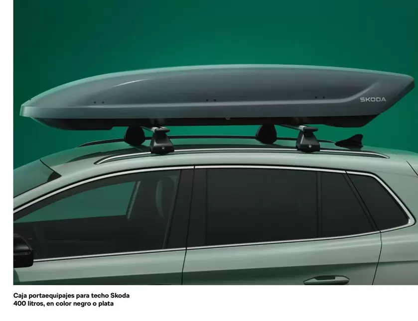 Oferta de Caja Portaequipeora Para Tacho en ŠKODA