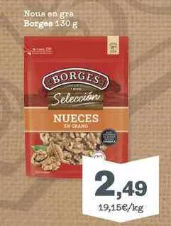 Oferta de Borges - Nueces En Gran por 2,49€ en Sorli