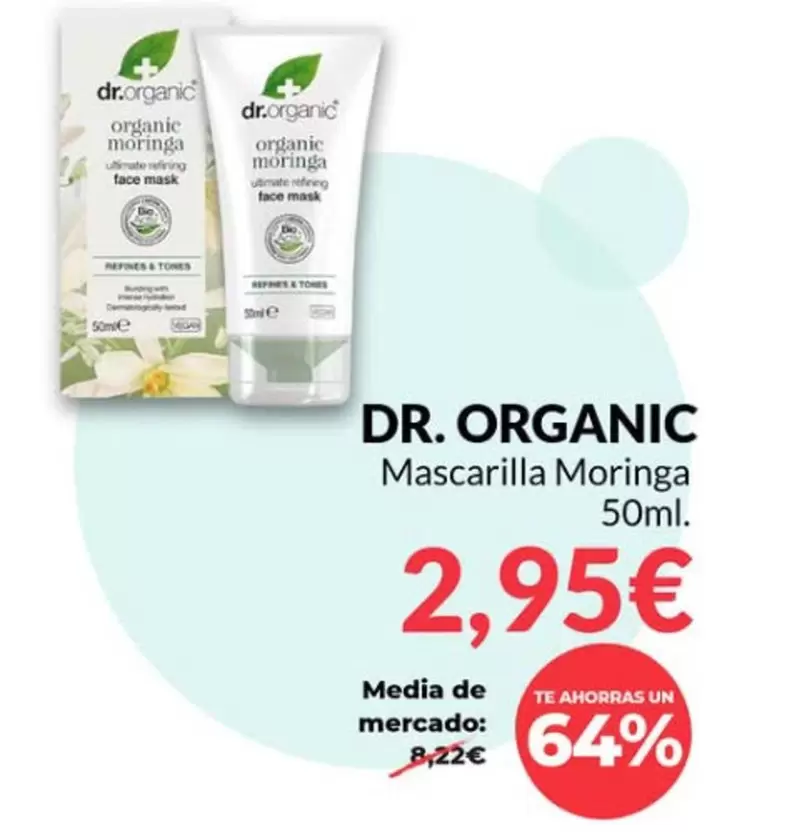 Oferta de Organic - Mascarilla Moringa por 2,95€ en PrimaPrix